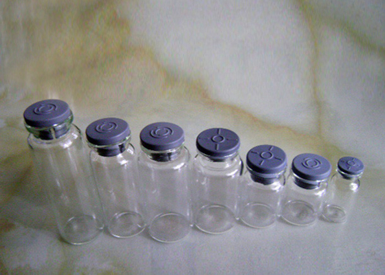 السائل الطب قوارير زجاجية صغيرة / ميني زجاج زجاجات سدادات مع تجعيد كاب