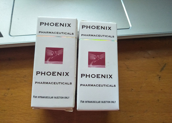 Pharma Box / 10ml فيال صناديق التعبئة والتغليف حسب الطلب الحجم مع خط مثقب