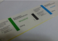 المنشطات الزجاج فيال الدواء ملصقات التسمية كامل لون الطباعة حجم مختلف
