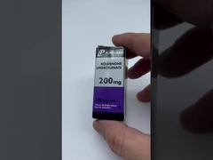 السطح اللامع النهاية الزجاجية المسمار القمة القارورة 2 علامات مقاومة للماء