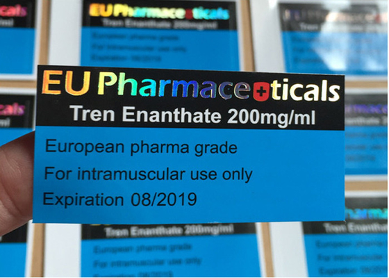 قارورة شعار EU Pharma Lab بالليزر لمزيج ثلاثي ترين 150 مجم