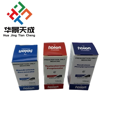 اختبار E زيت حقن هولوغرامية الملصقات والصناديق 10ml قنينة علبة الورق