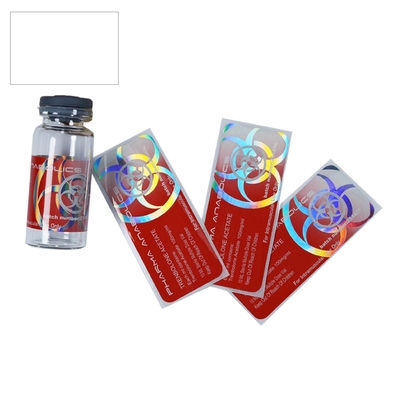 ملصق قوي 10ml ملصقات القارورة فيلم ليزر بي تي للصيدليات