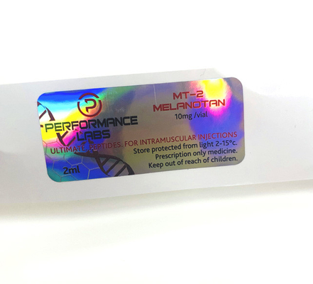 Cyp 250mg ملصق ملصق هولوغرافي مطبوع حسب الطلب