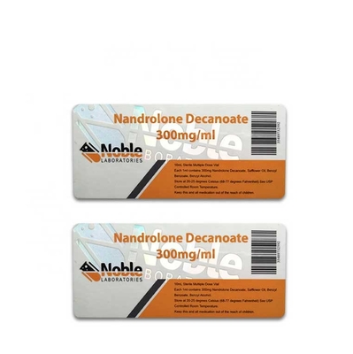 Cyp 250mg ملصق ملصق هولوغرافي مطبوع حسب الطلب