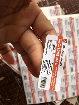 الملصقات العلامة التجارية المصنعة Tirze  Patide 2ml القارورة PEPTIDE الملصقات والصناديق