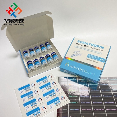 ملصق الصيدلية الببتيد العلبة 10IU 2ml ل HG H النهاية اللامعة