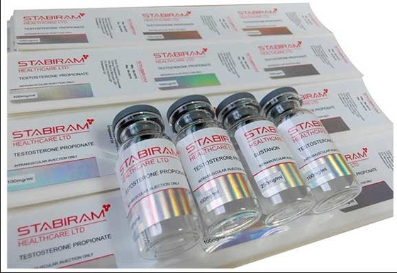 ملصق قوي من الفينيل 10ml ملصقات القارورة لـ Tri-Tren 150mg الأدوية 10ml الزجاج