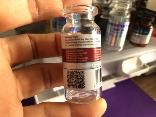 ملصق قوي من الفينيل 10ml ملصقات القارورة لـ Tri-Tren 150mg الأدوية 10ml الزجاج