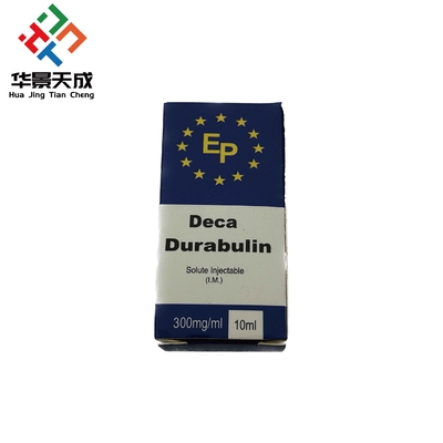 الصناديق المخصصة 10ml القارورة الورقية اللمعان النهاية للستيرويد DecaVials التعبئة