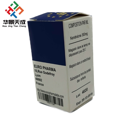 الصناديق المخصصة 10ml القارورة الورقية اللمعان النهاية للستيرويد DecaVials التعبئة