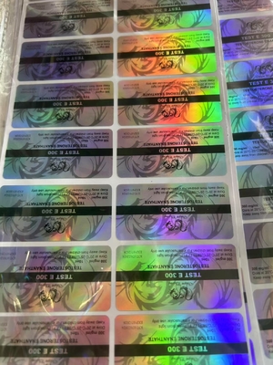 الملصق المخصص للاختبارات الزيتية للحقن للمنتج الستيرويد EQ 200 مع مواد PVC
