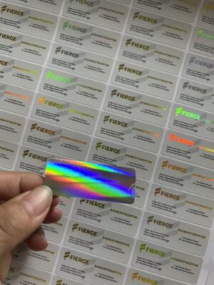 سوماتروبين 10IU Hg H 3.7mg لكل ملصق علبة