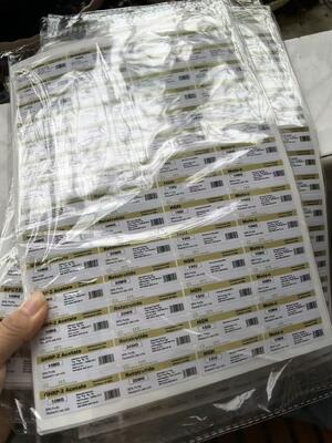 5-أمينو-1mq 50mg مادة PVC ملصقات قوارير الببتيد 3ML ملصقات