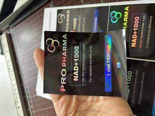 ملصقات الحقيبة لـ 10mg لـ 3 أقراص الببتيد