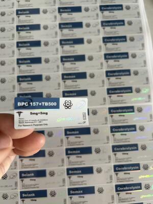 موتس 10mg 3ml ملصقات القوارير الصغيرة