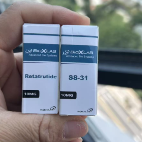 SS-31 10mg قنينة الببتيد ملصقات وصناديق تحتوي على قنينة واحدة