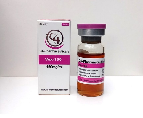 C4 Pharma Vex 150mg Vial Labels and Boxes with Diffiernt Product Names