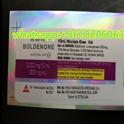 قارورة بلاستيكية مقاومة للماء تسميات ملصقات لاصقة ماتي التصفيح