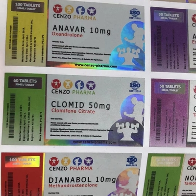 Cenzo Pharma Customzied Labels and Boxes Anavar Oral Test E Oil