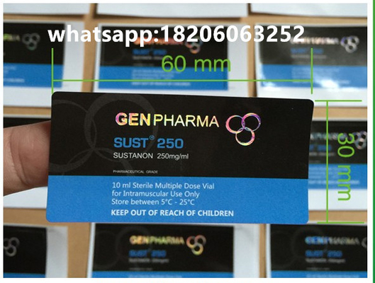 خدمة تصميم مجانية من Adobe Illustrator ملصق علبة 10ml مخصص للشركات الصغيرة ملصقات ملصقة هولوغرافية