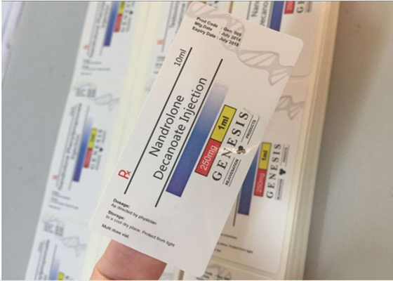 تسميات قنينة زجاجية ديكانوات ناند مربعة الشكل سطح تصفيح لامع