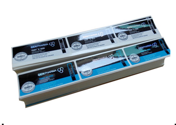 اختبار Enanthate 300mg ملصقات فيال زجاجية لقنينة زجاجية 10 مل