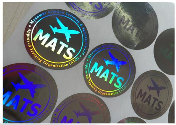 3D ثلاثية الأبعاد ملصقات ثلاثية الأبعاد / مكافحة التزييف ملصقا مع تشغيل الأرقام