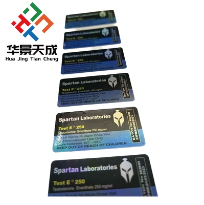 ملصقات زجاجية عالية مع الطباعة الرقمية بألوان كاملة سمك 2.5 مل