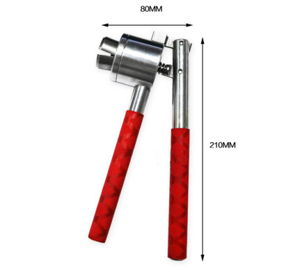 الألومنيوم غطاء من البلاستيك دليل فيال المكشكش عمليات حجم العقص