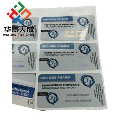 هرمونات الاختبار الفينيل الستيرويد ملصقات زجاجية لبناء الجسم