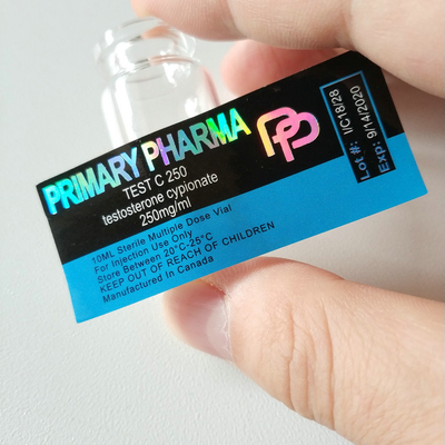 ملصق قوي 10ml ملصقات القارورة لبناء البدن الببتيدات القارورة الزجاجية