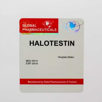 تسميات زجاجة المياه المغلفة ورقة الطب مقاومة الماء حسب الطلب الشكل مع اللون