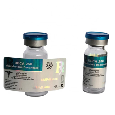 2ml / 5ml / 15ml / 20ml 10ml الملصقات القوارير الليزر المخصصة هولوغرام ملصقات القارورة الزجاجية