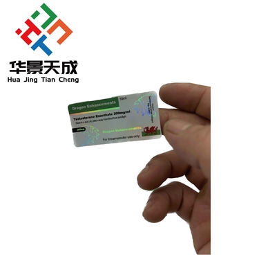 5mg متريبولون-5 ميثيلتريينولون زيت ستيرويد ملصقات القارورة مصنوعة من الورق / PET / PVC