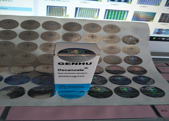 ملصقات هولوغرامية للقناني أو الصناديق