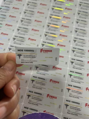 الملصقات الزجاجية المخصصة لـ HCG 10000 ومنتجات الببتيد الأخرى