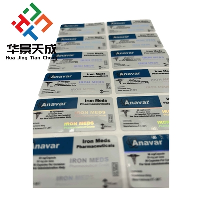 أونافار 5mg حبوب منع الحمل علبة الزجاجة حبوب منع الحمل العلامات التجارية الفموية هولوغرام المواد الطباعة مقاومة للماء