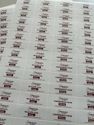 أوكسيتوسين 5mg ملصقات PVC لأقراص الببتيد الصغيرة