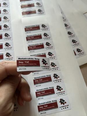 بيع التروتيد 5mg قناني زجاجية واضحة صغيرة