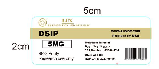 ملصقات لاصقة ذاتية DsiP 5mg للقوارير الصغيرة