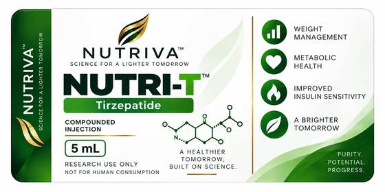 ملصقات قوارير الببتيد Tirze patide 5mg PVC 3ml