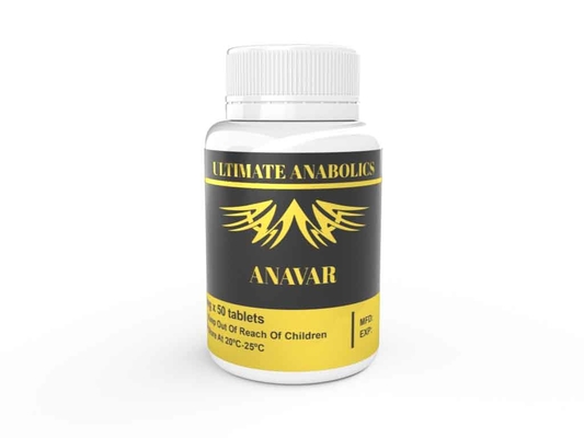 ملصقات تسمية الأدوية البلاستيكية للماء Anavar Oxandrolone Vial Labels