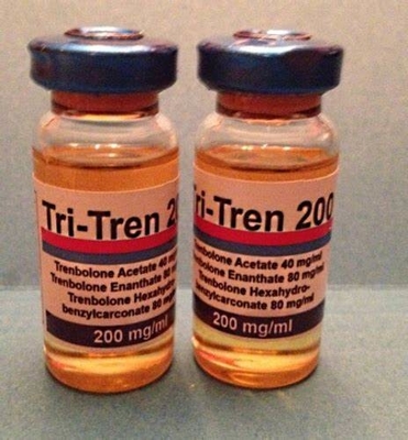 ماء قنينة مخصصة تسميات Pvc لامعة تسميات ل Tri-Tren 200 Mg / Ml