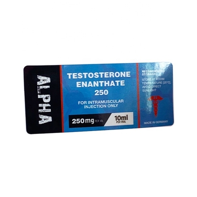 20ml حقن الصيدلانية تسميات زجاجة قنينة لامعة