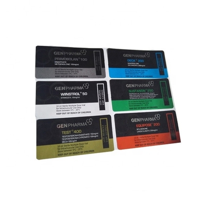 ملصقات قنينة PET PET للتصوير المجسم CMYK