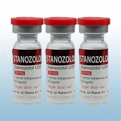 ملصقات مخصصة لقارورة LA Pharma Winstrol 10 مل مع أعلى تأثير ليزر أحمر